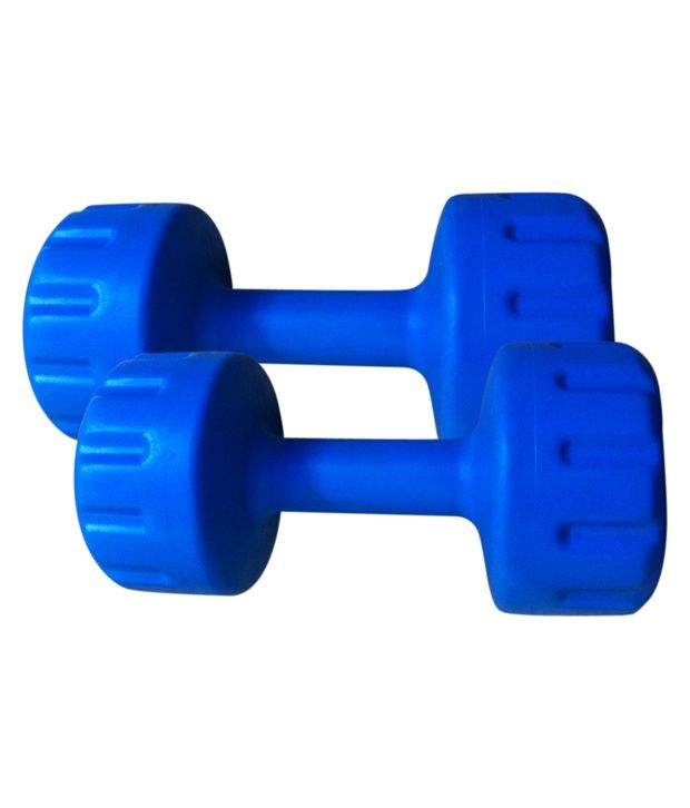 Body Fit Blue Set Of Pvc Dumbbells 3 Kg Each available at snapdeal for Rs.861