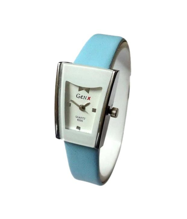 genx steel wrist watch for womens