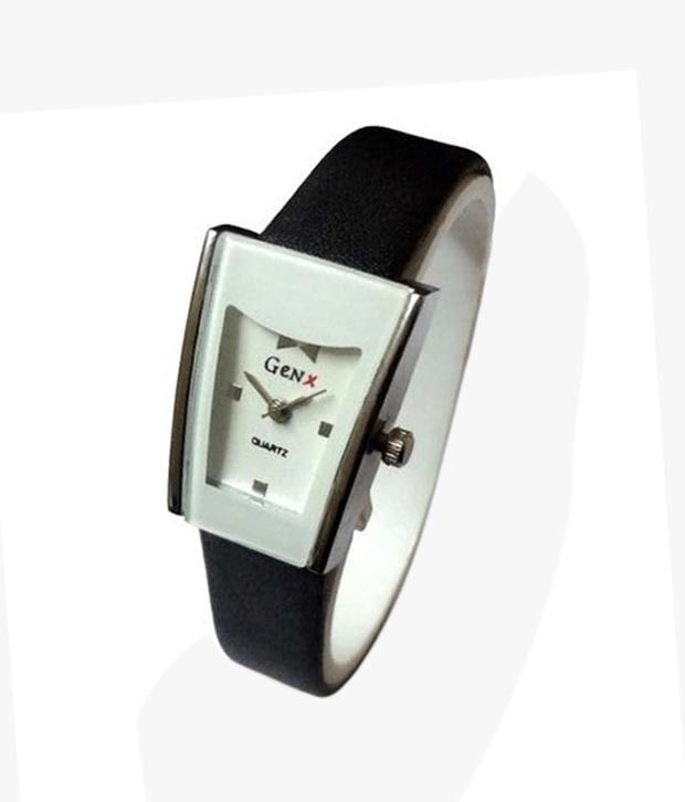 Genx steel wrist outlet watch for womens