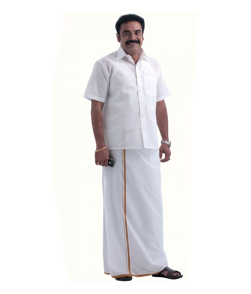 ramraj velcro dhoti and shirt set price