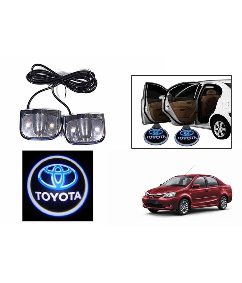 Speedwav Stick On Car Door Ghost, Projector, Shadow Led Light-toyota Etios available at snapdeal for Rs.459