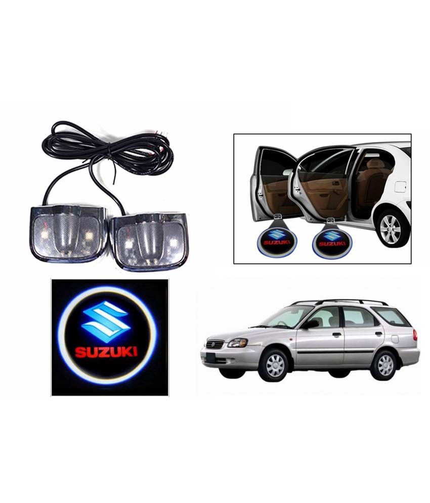 Speedwav Stick On Led Car Door Suzuki Ghost Light Set Of 2-maruti Baleno Altura available at snapdeal for Rs.459