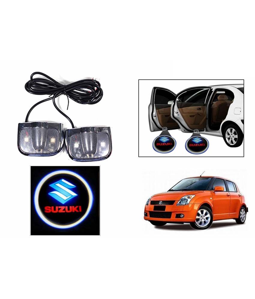 Speedwav Stick On Led Car Door Suzuki Ghost Light Set Of 2-maruti Swift Old available at snapdeal for Rs.459