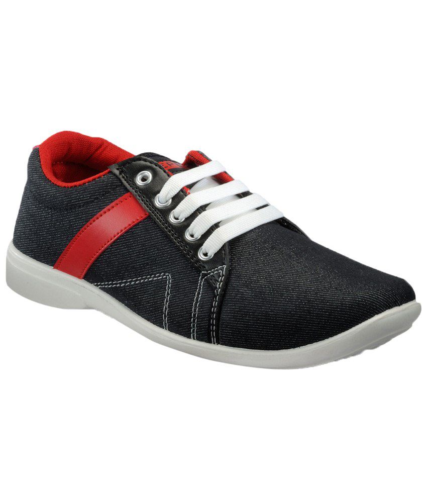 Buy Yepme Black \u0026 Red Casual Shoes on 