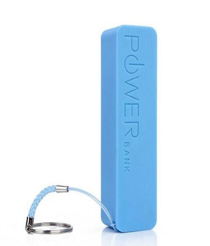 Dng Portable Plastic External Usb 2600 Mah Battery Charger Power Bank Htc Iphone Samsung Blue available at snapdeal for Rs.461