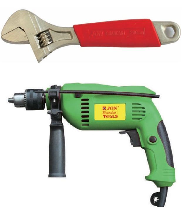 Jon Bhandari Adjustable Wrench And Impact Drill Machine 13 Mm available at snapdeal for Rs.416