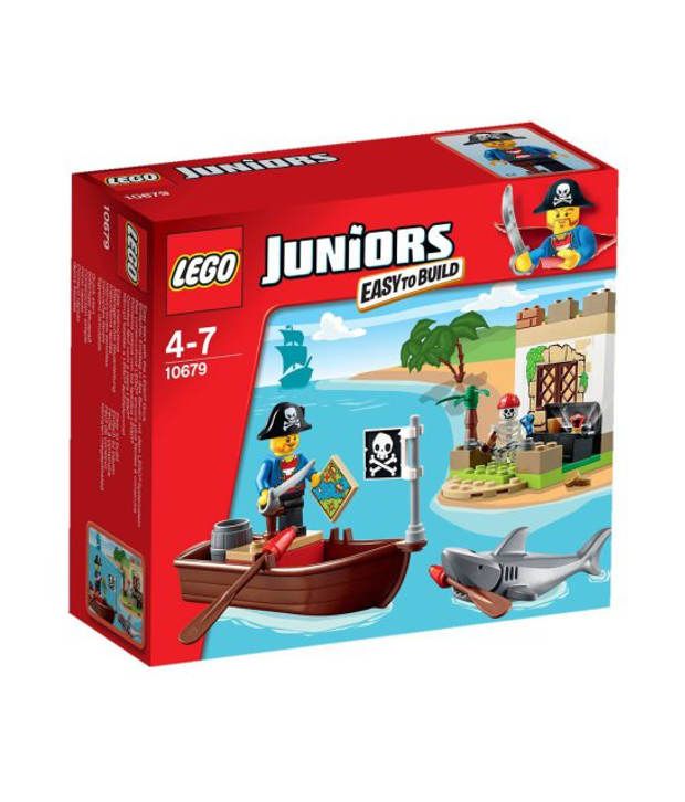 Lego Juniors Pirate Treasure Hunt Construction Set available at snapdeal for Rs.995