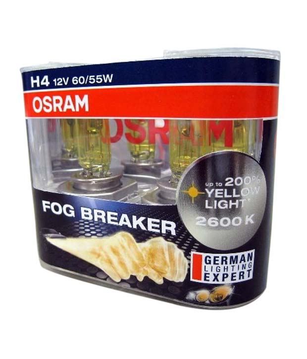 Osram Night Breaker Unlimited Headlight Bulbs 12v 55w - 1set available at snapdeal for Rs.1919