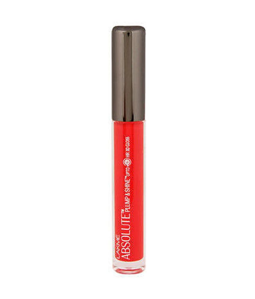 Lakme Absolute Plump and Shine Crimson Shine Lip Gloss 3ml Buy Lakme