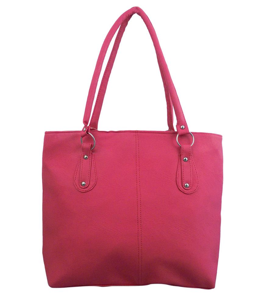 pink man purse