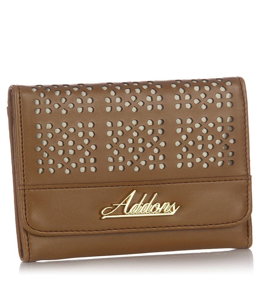 Buy Addons Brown Non Leather Wallet at Best Prices in India Snapdeal