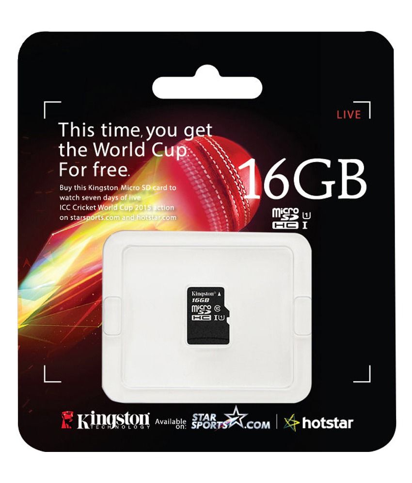 Kingston Limited Edition 16gb Micro Sd Card (class 4) available at snapdeal for Rs.460
