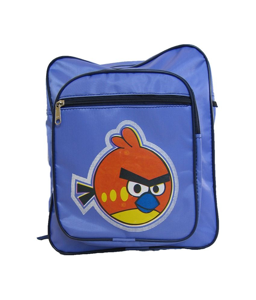 Synergy Angry Birds Blue School Bag For Boy available at snapdeal for Rs.329