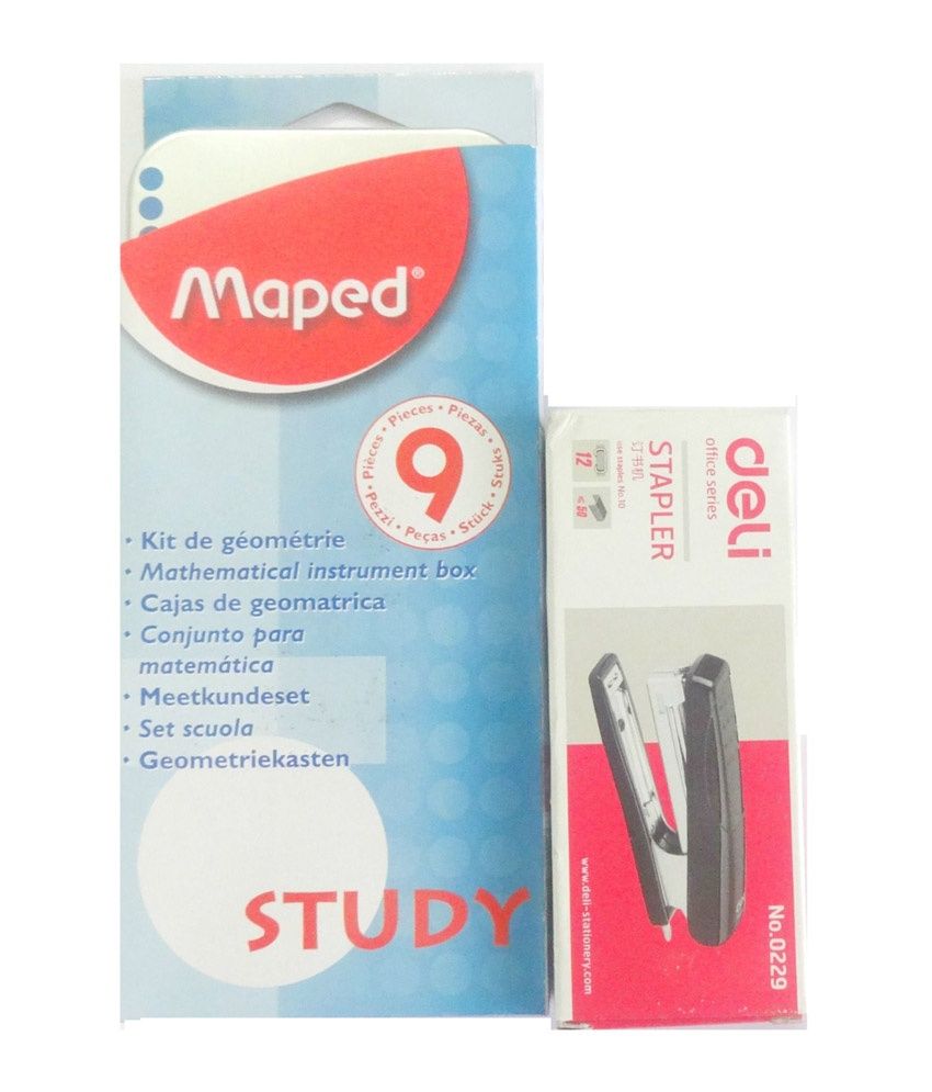 Aardee Set Of Geometry Box And Stapler available at snapdeal for Rs.361
