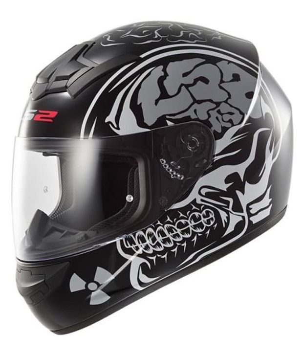 LS2 - Full Face Helmet - FF352 - Rookie X-Ray - (Matt Black)[Large ...