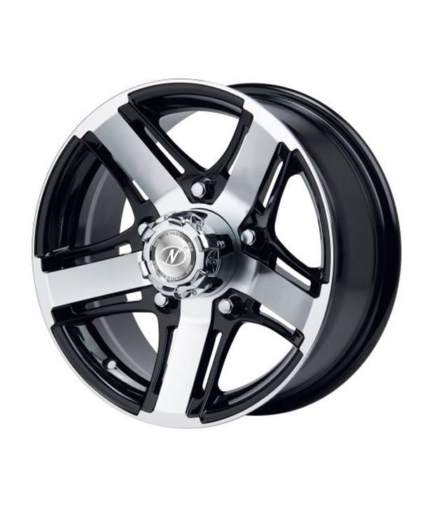 Neo Wheels - Fighter - Black Machined - 15 Inch Alloys (set Of 4)