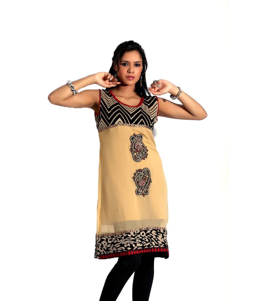 Snapdeal hot sale georgette kurti