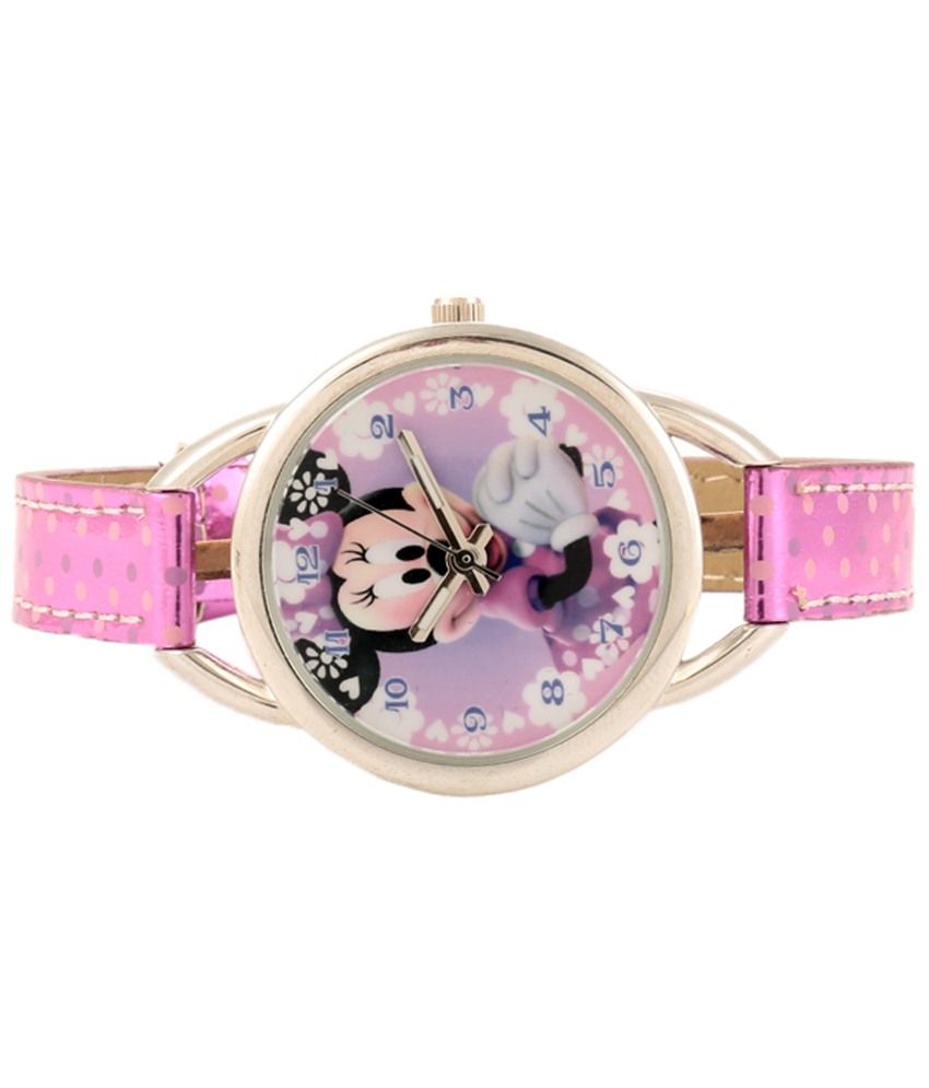 Disney Minnie Mouse Multi Analog Wrist Watch For Kids, Buy Disney Minnie Mouse Multi Analog