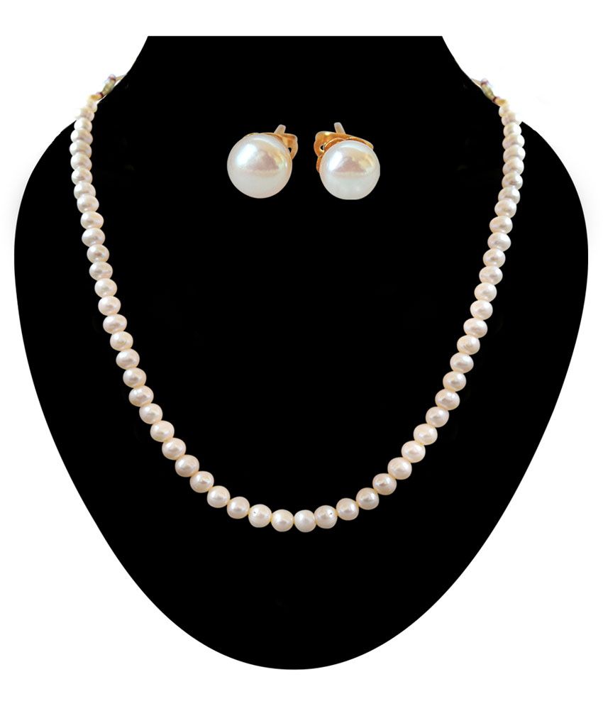 Pearl clearance necklace snapdeal