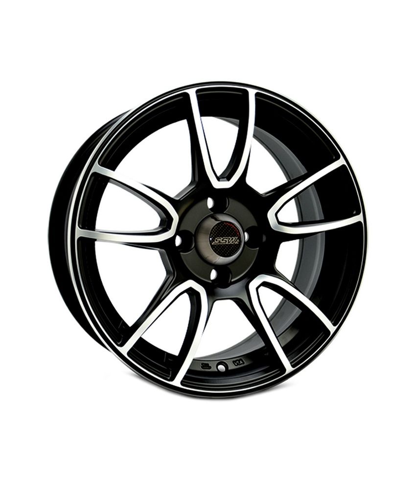 Buy Ssw Alloy Wheels E105 15 Inches 4 Holes Black For Honda On Snapdeal Paisawapas Com