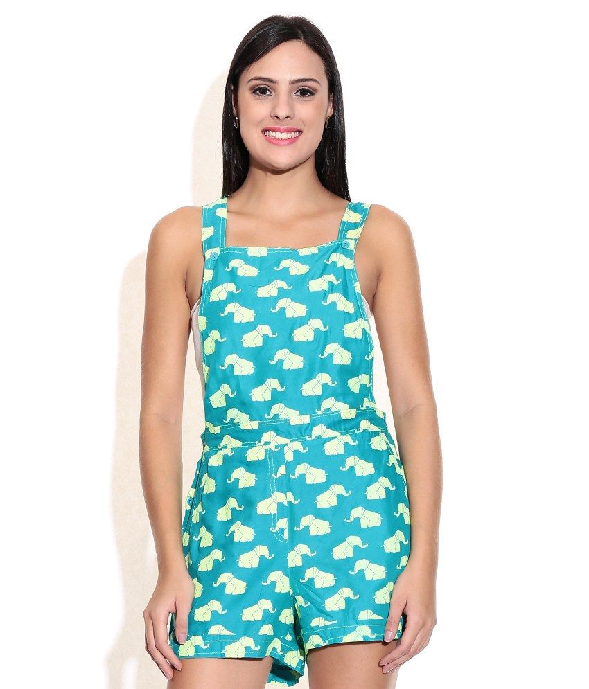 global desi blue jumpsuit