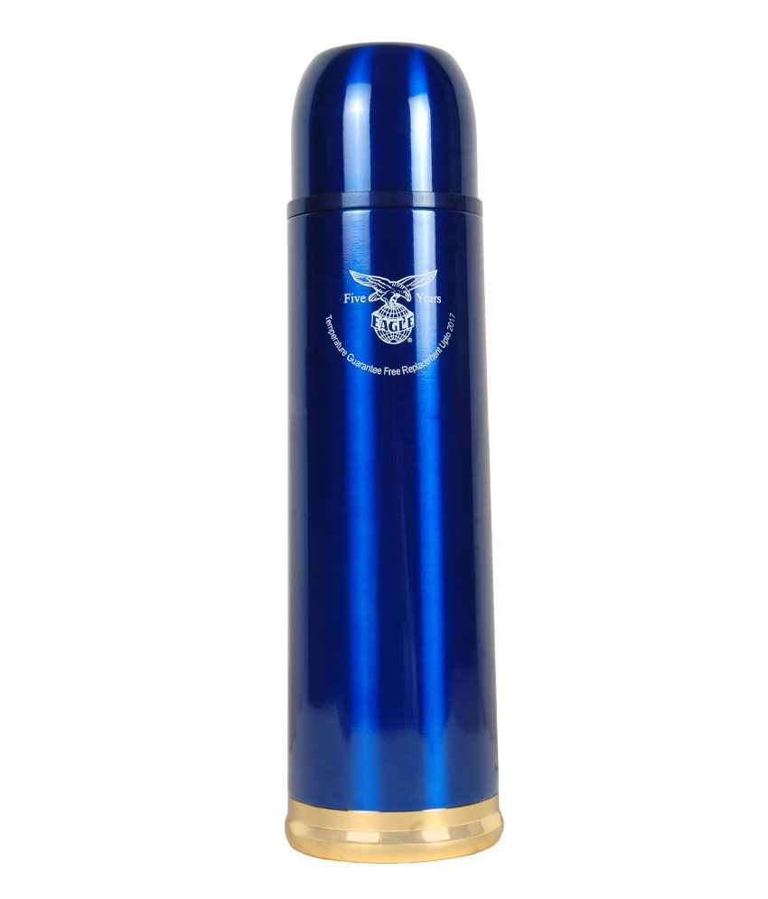 Eagle Home Stainless Steel Gold Sapphire Flask - 500 Ml available at snapdeal for Rs.549