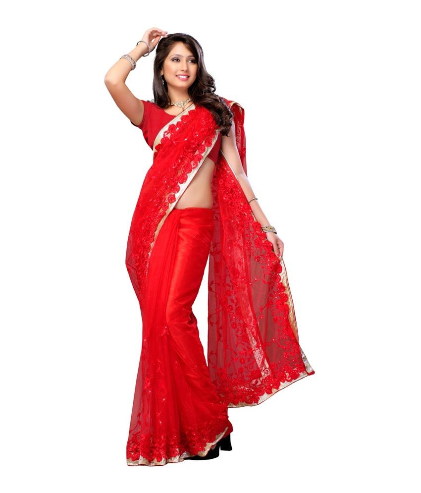 myntra net saree