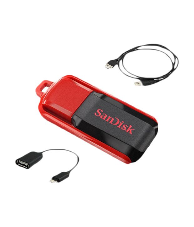 sandisk 8gb pendrive with otg cable and usb extension sandisk 8gb pendrive with otg cable and usb extension