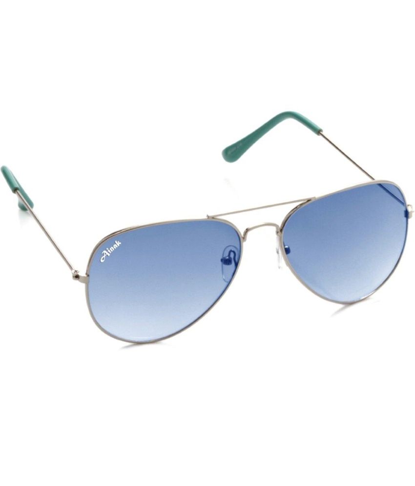 62% OFF on Ainak Blue Aviators Sunglasses Ai-0029-aic29 on