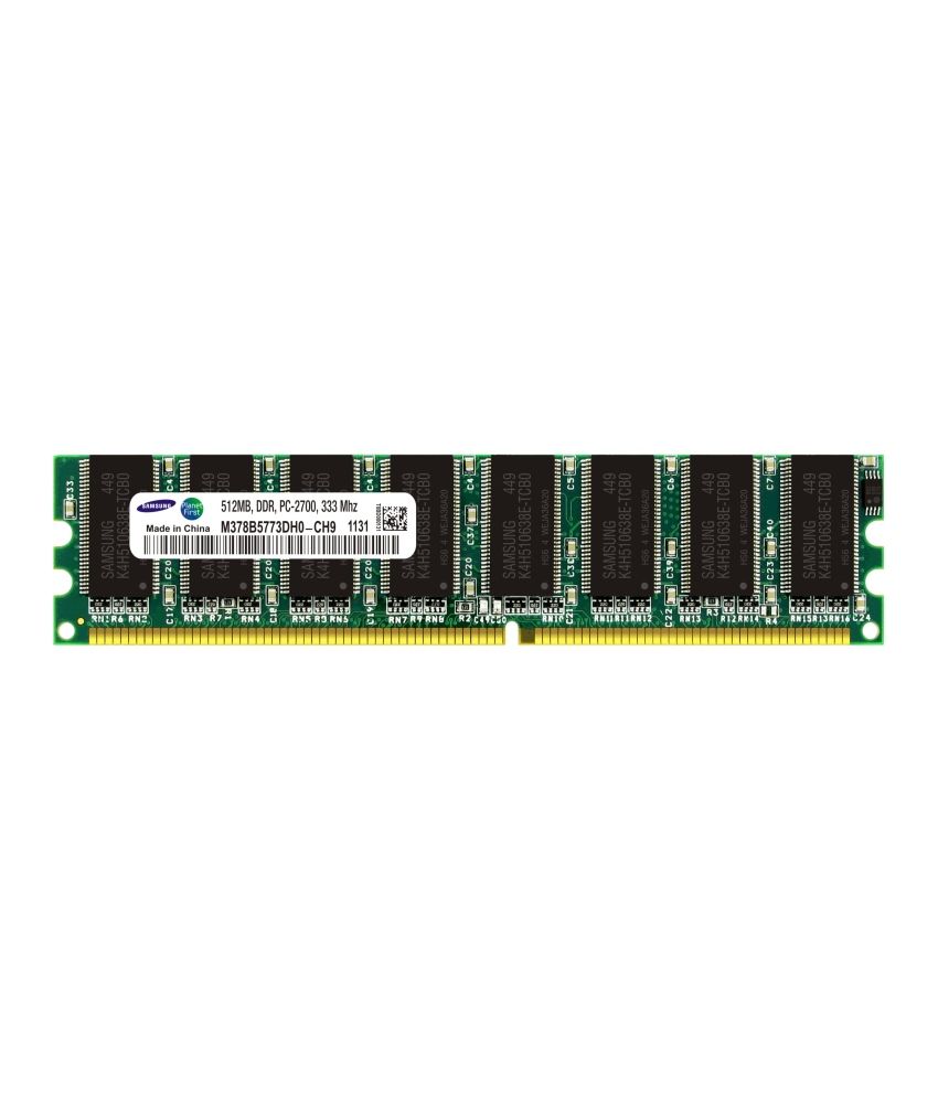 Samsung Desktop Ddr Sdram 512 Mb 337 Mhz available at snapdeal for Rs.290