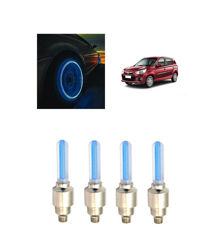 Delhi Eretail Tyre Led Motion Sensor Blue Light For Maruti Suzuki Ertiga - Set Of 4 available at snapdeal for Rs.376