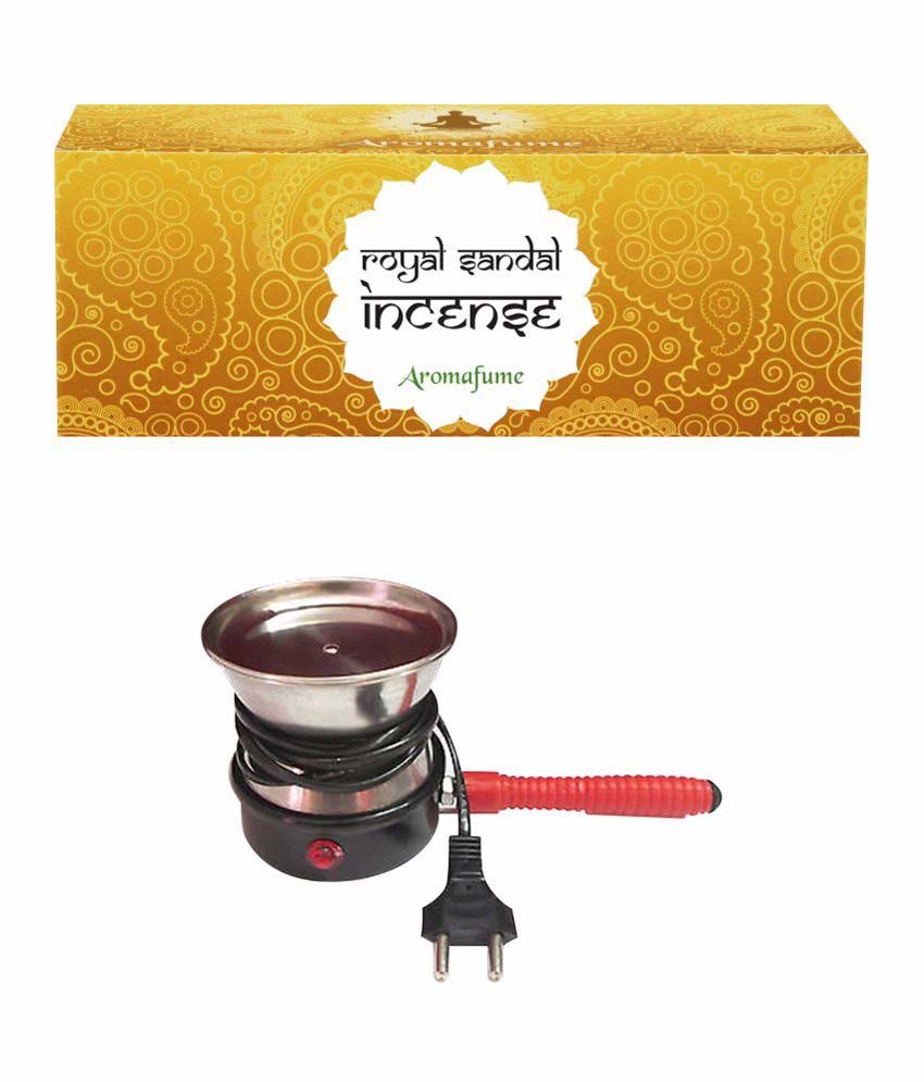 Aromafume Royal Sandal Incense (large) & Electric Incense Burner available at snapdeal for Rs.593