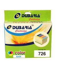 Dubaria 726 ink Compatible for Canon CL 726 Black Ink Catridge