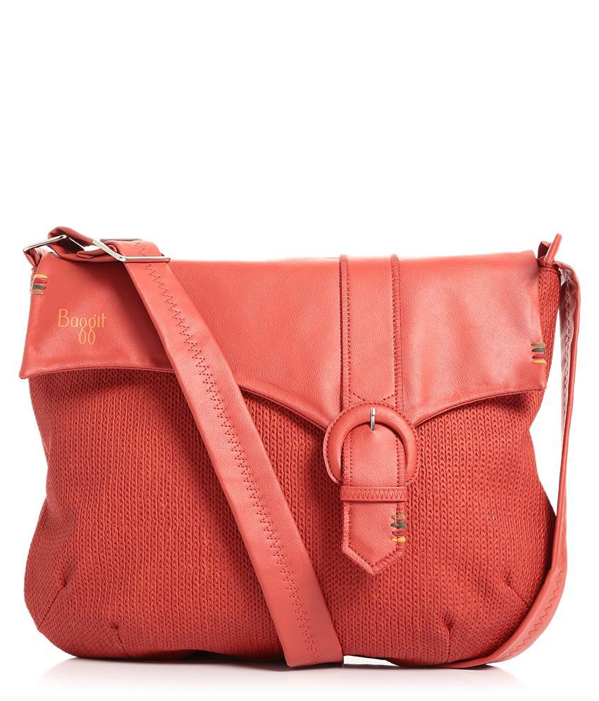 Buy Baggit 8903414543212 Red Sling Bags on Snapdeal | PaisaWapas.com