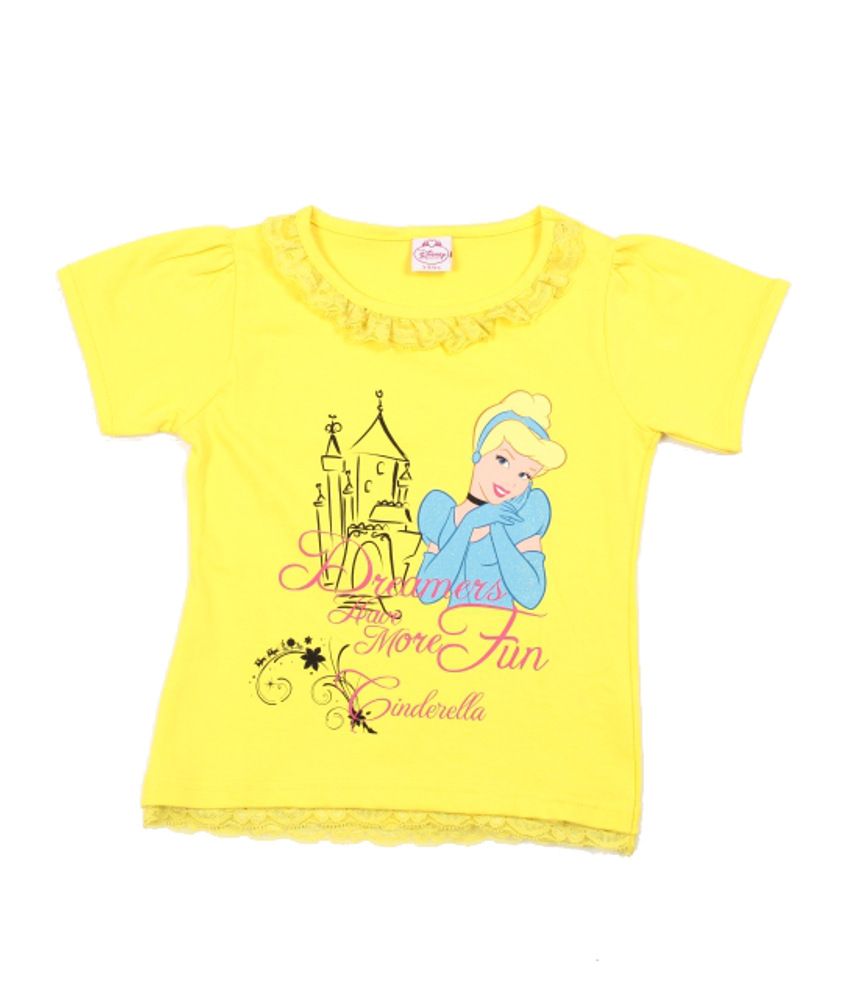 yellow disney character shirt