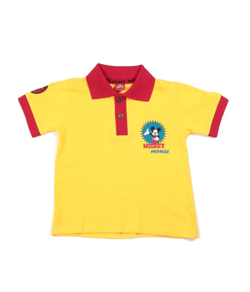 disney retro yellow shirt