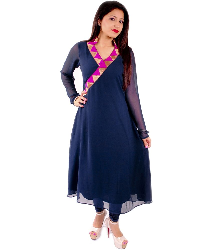 Snapdeal clearance georgette kurti