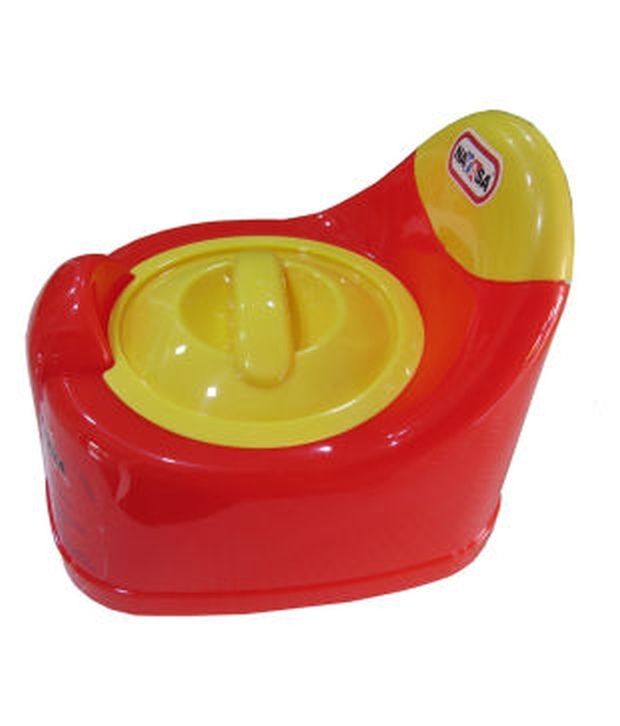 Nayasa Red Baby Potty Pot