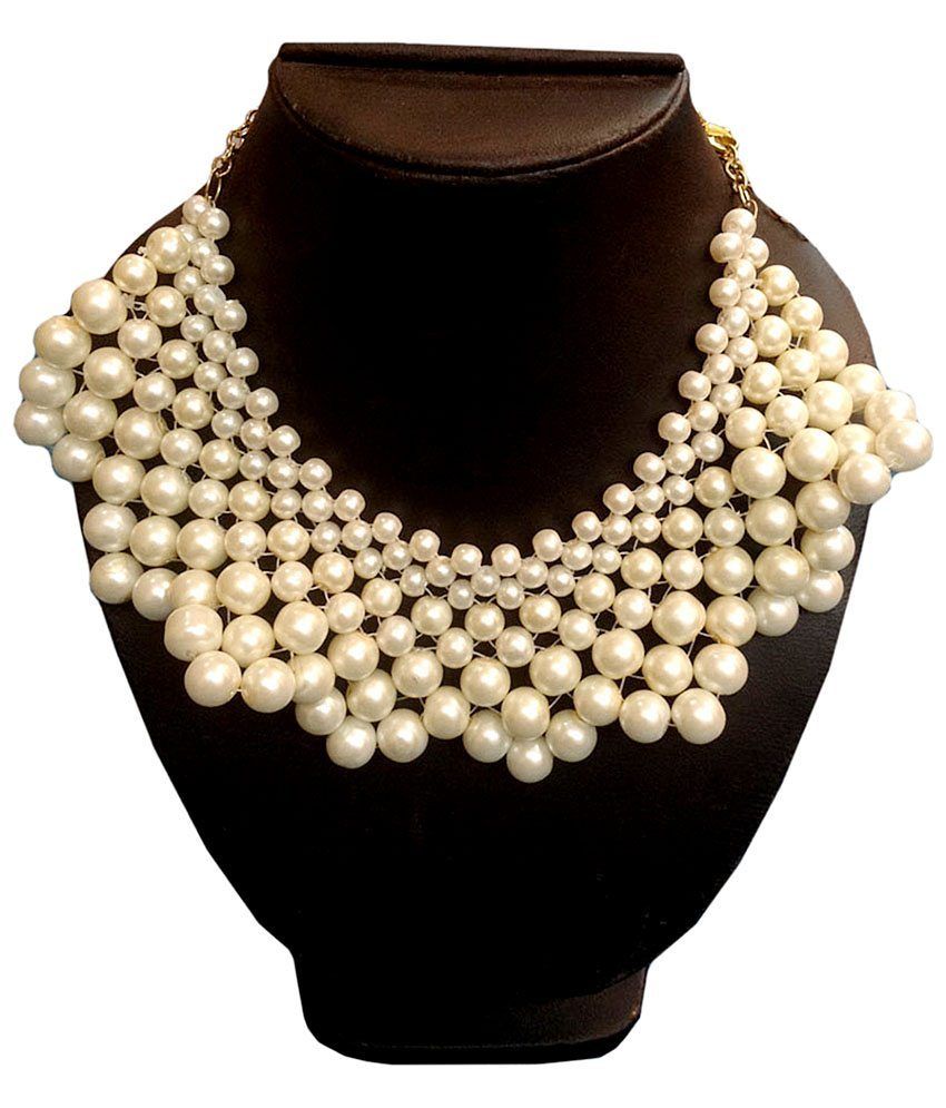 Snapdeal on sale pearl necklace