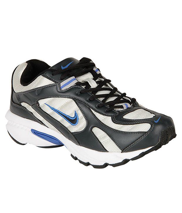 Nike White And Black Canvas Running Shoes available at snapdeal for Rs.2856