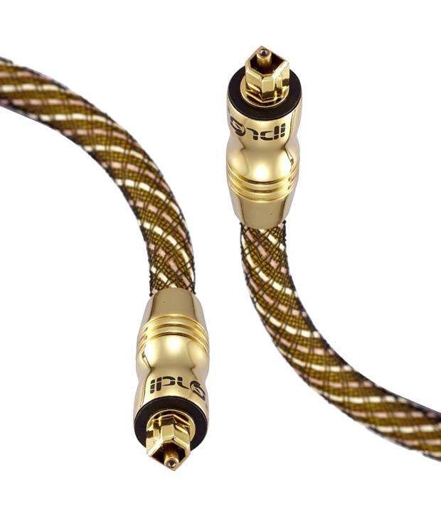 Ibra 3m Master Gold Digital Optical Cable - Suitable For Ps3, Sky, Sky Hd, Lcd, Led, Plasma, Blu-ray, Home Cinema Systems, Av Amps available at snapdeal for Rs.690
