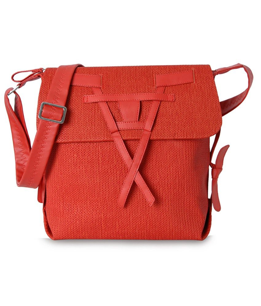 Baggit Red Sling Bag - Buy Baggit Red Sling Bag Online at Low Price - 0