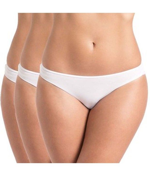 Ultimate White Cotton Soft Womens Bikini Panty Pack Of 3 Buy Ultimate White Cotton Soft Women 7784