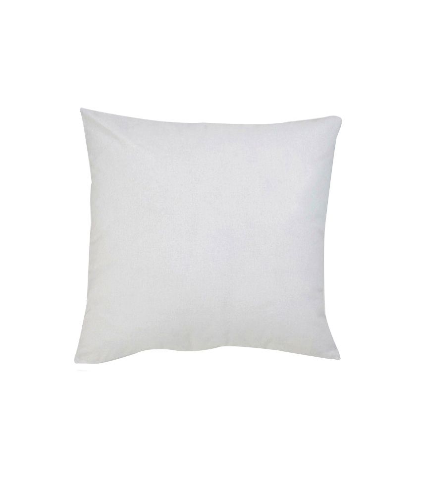 JDX White Plain Chair Cushions Buy Online at Best Price Snapdeal