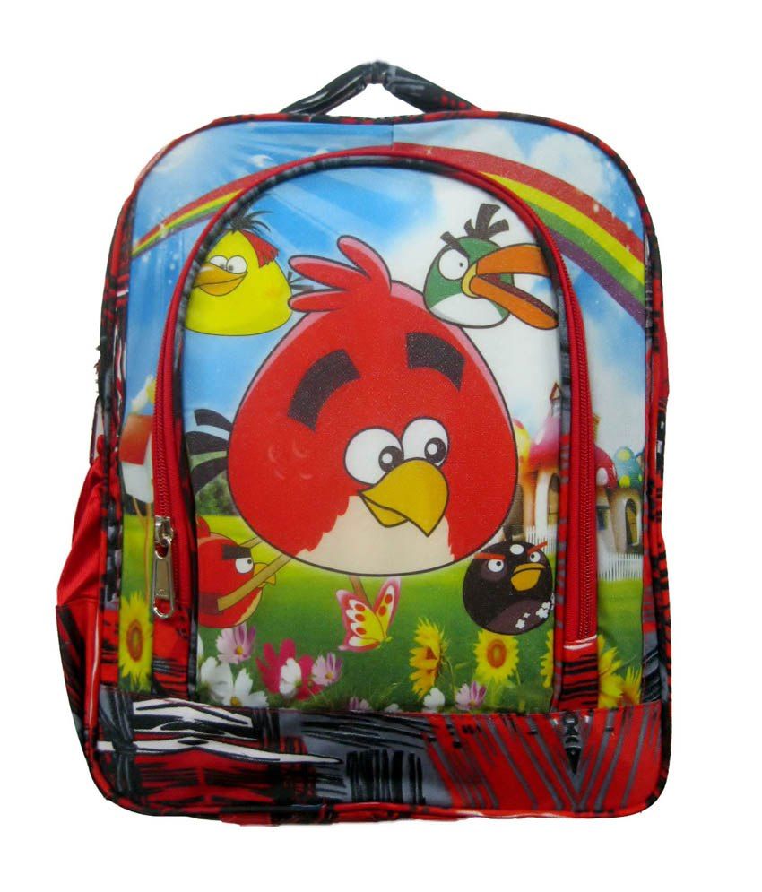 R-dzire Angry Birds Character Print Kids School Bag available at snapdeal for Rs.495