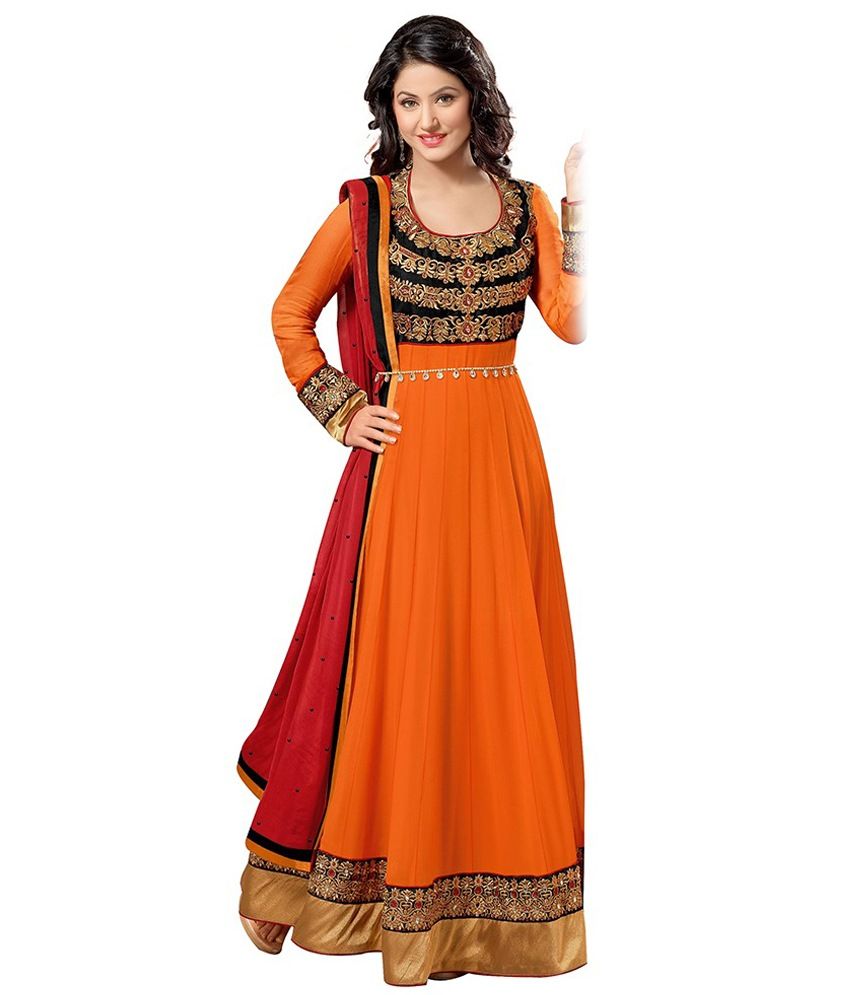 Anarkali suit online shopping hot sale snapdeal