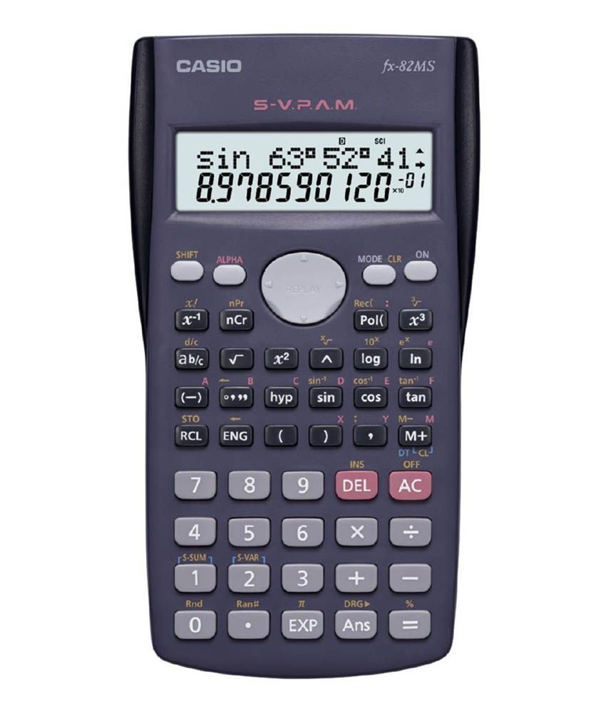 Casio FX 82MS 2 Line Display Scientific Calculator Buy Online At Best Casio FX 82MS 2 Line Display Scientific Calculator Buy Online At Best
