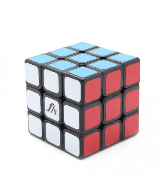 Funs Puzzle Fangshi Shuang Ren Mini 54.6mm 3x3 Black Base Cube