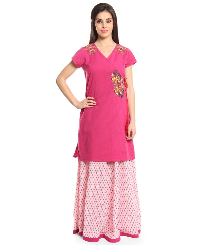 Snapdeal suit deals salwar cotton