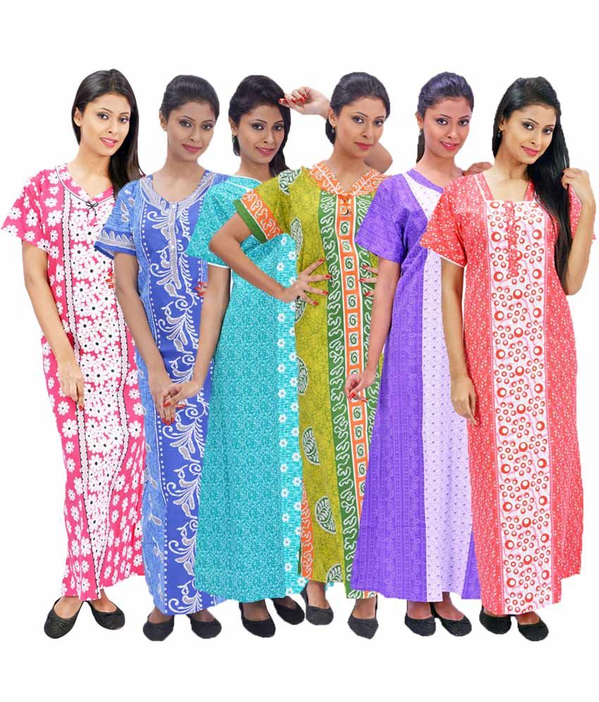 flipkart ladies cotton nighties